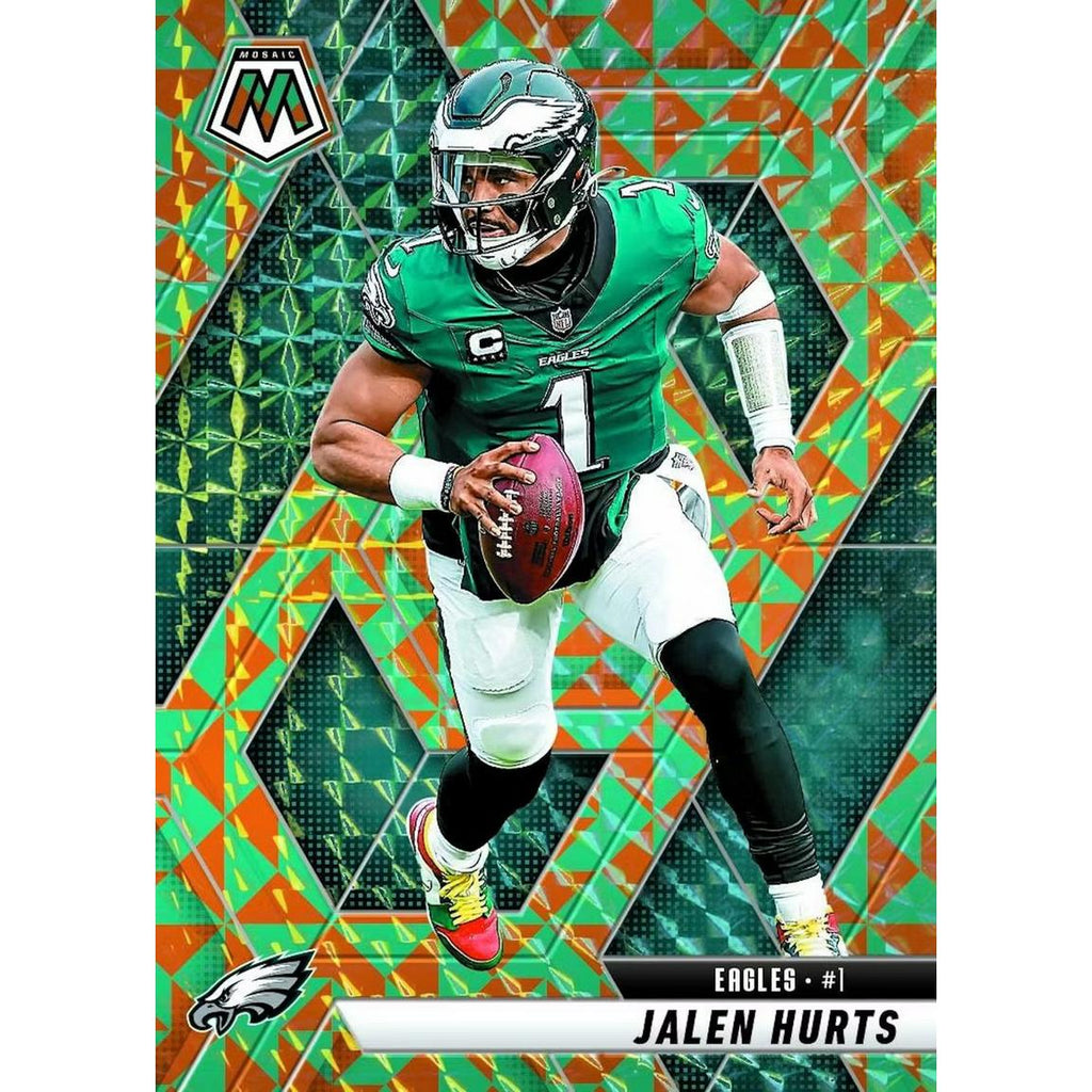 2025 Panini Mosaic Football 6-Pack Blaster 20-Box Case (Mosaic Orange Parallels)