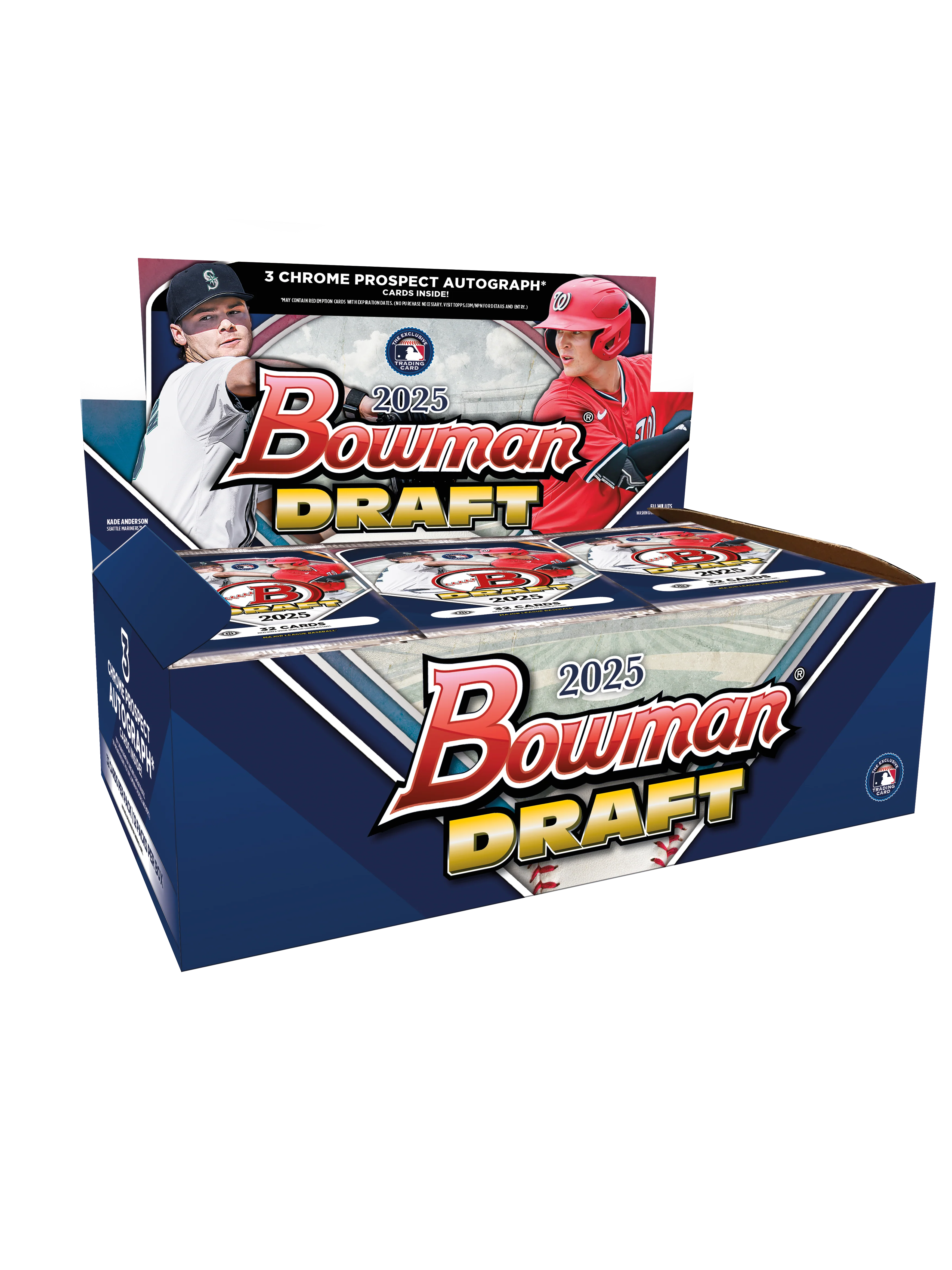 2025 Bowman Draft Baseball Hobby Jumbo 8-Box Case