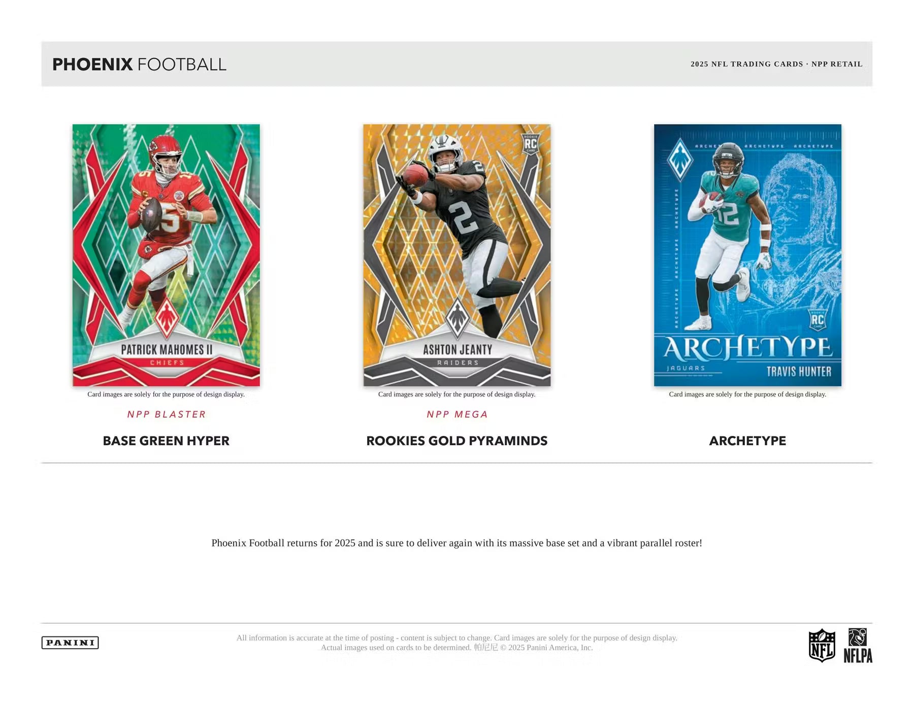 2025 Panini Phoenix Football Blaster 20-Box Case (Hyper Parallels!)