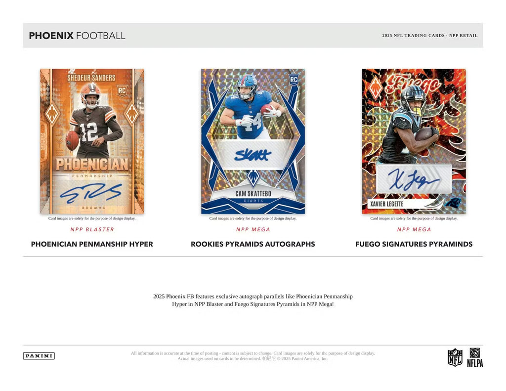 2025 Panini Phoenix Football Blaster 20-Box Case (Hyper Parallels!)