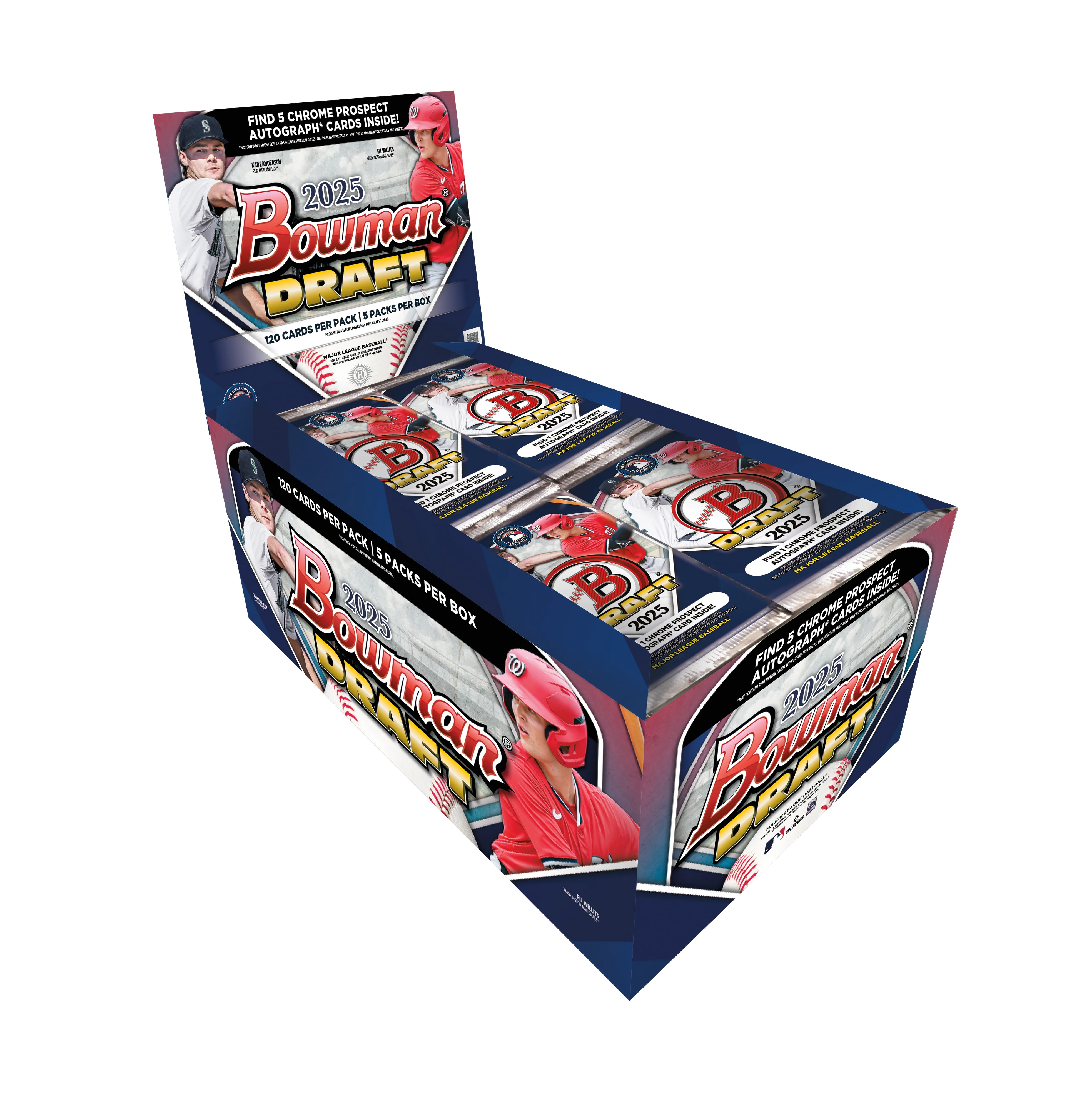 2025 Bowman Draft Baseball Super Jumbo 6-Box Case